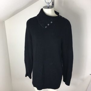 Gap Cozy Soft Button Turtleneck Sweater